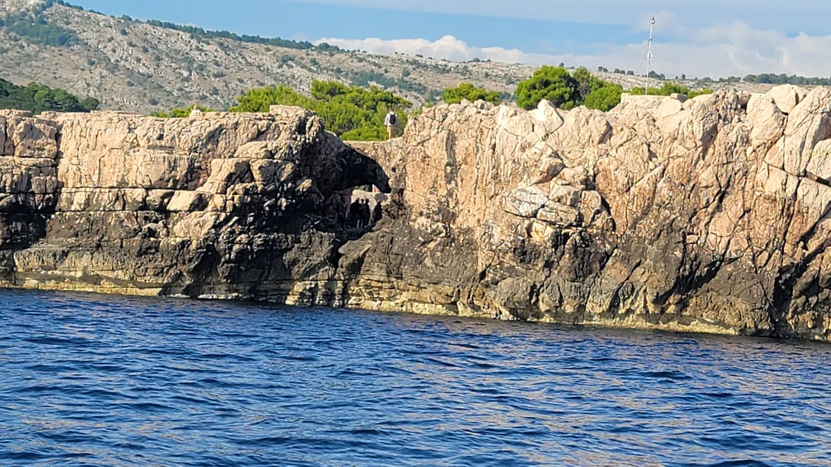 Crucero por la costa de Dubrovnik, Croacia