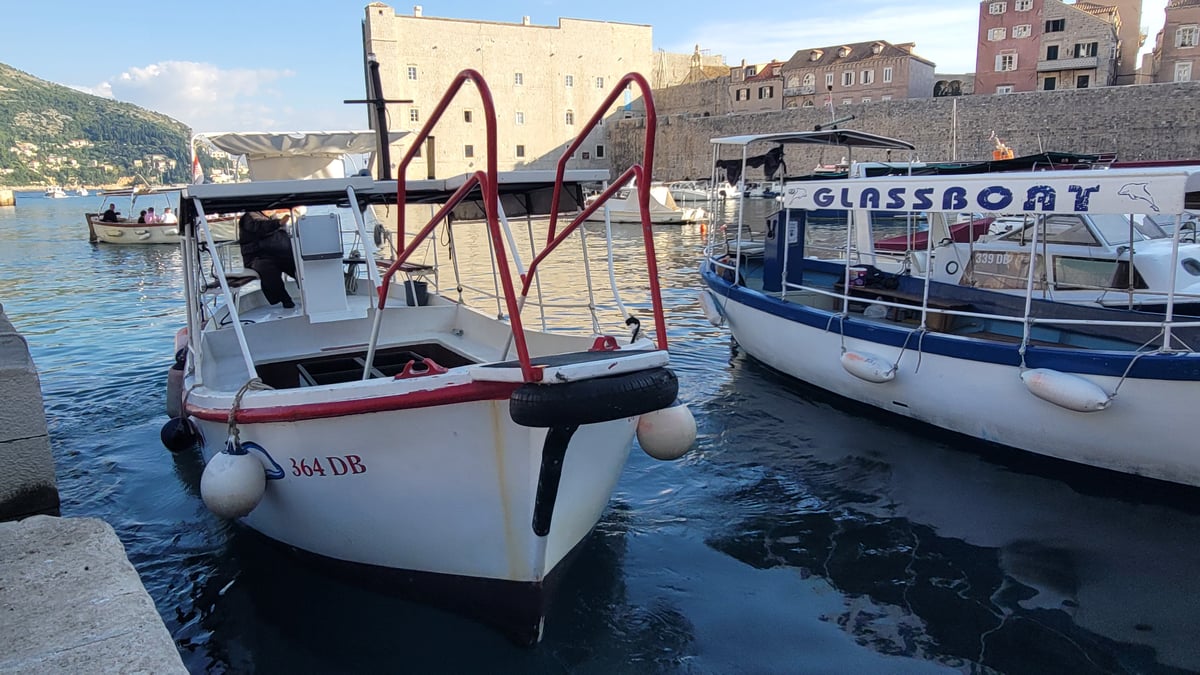 Crucero por la costa de Dubrovnik, Croacia
