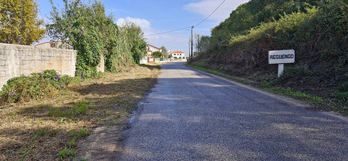 First town After 10km Walking, Portugal