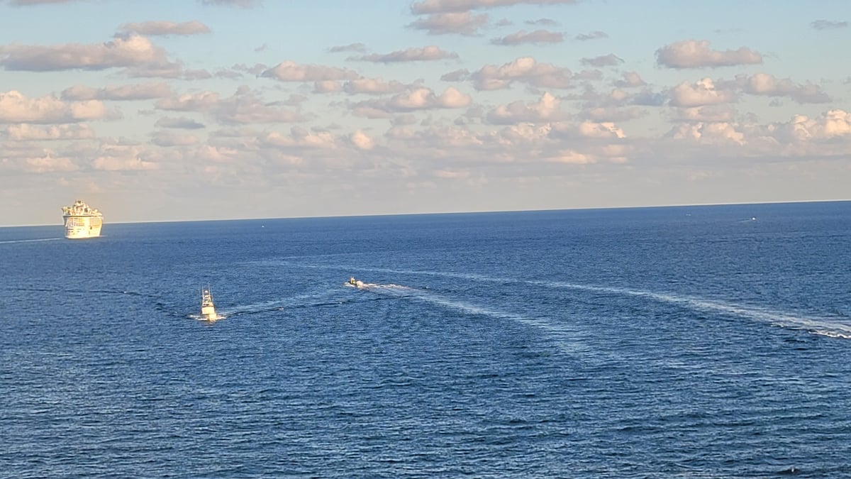 A distant view of Miami, United States