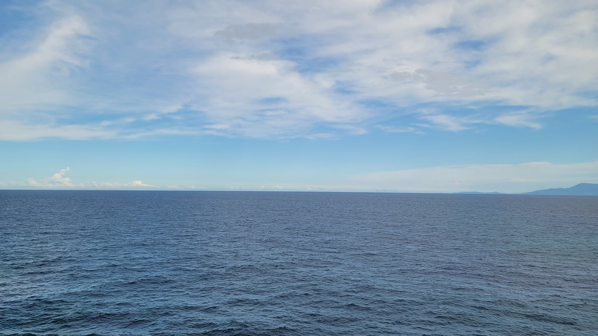 Panama coastline scenery along the way