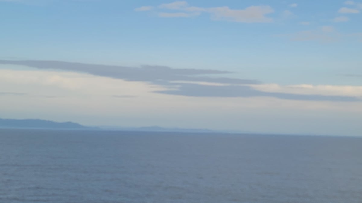 Panama coastline scenery along the way