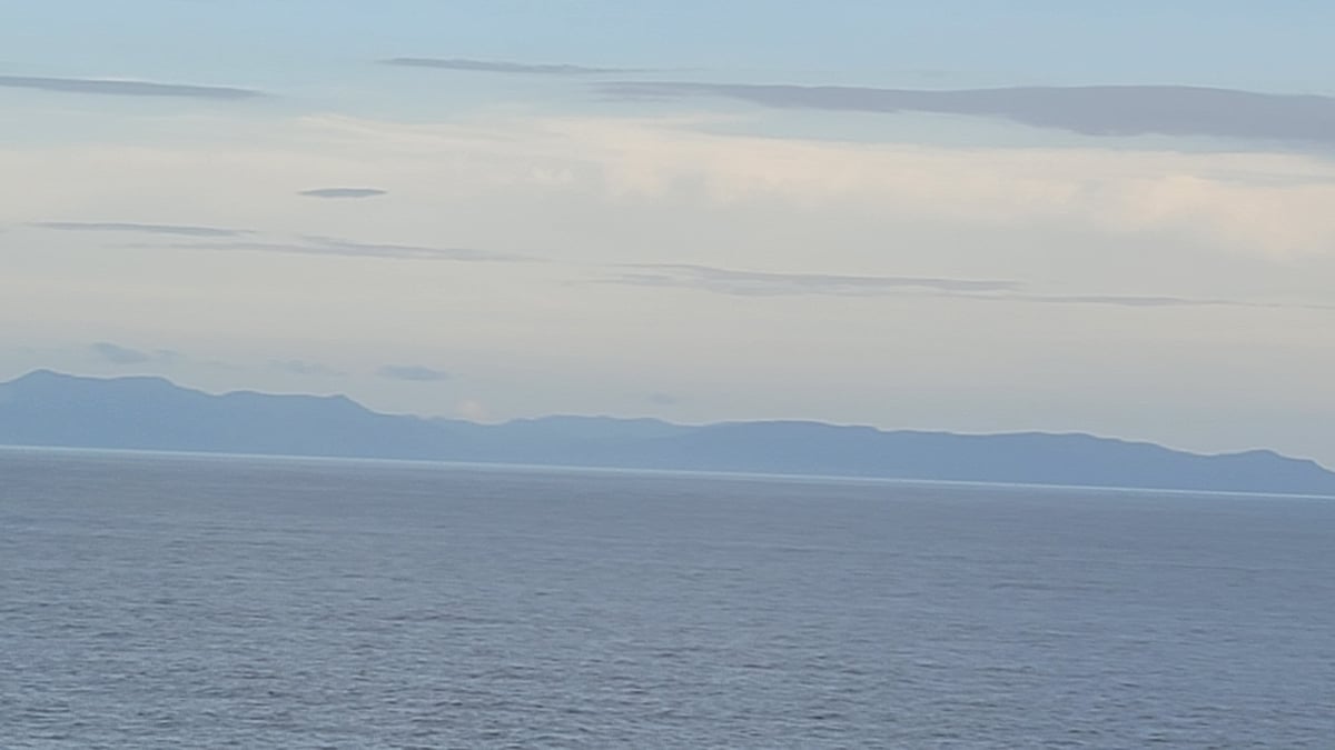 Panama coastline scenery along the way