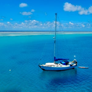 Sailing Tuamotus | Back At Anchor by Adam