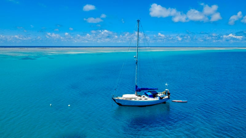 Sailing Tuamotus, day 869 of Sailing Around The World