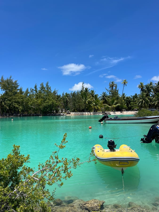 Navigando alle Tuamotu | Di nuovo all'ancora
