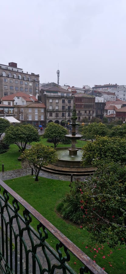 Paesaggio di Pontevedra, Spagna