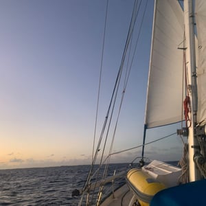 Overnight Sailing Passage To Fakarava by Adam