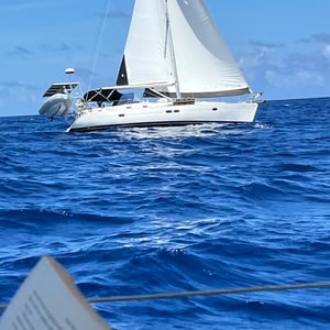 Sailing Fakarava To Aratika by Adam