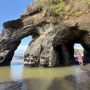 Three Sisters and Elephant Rock by Nick