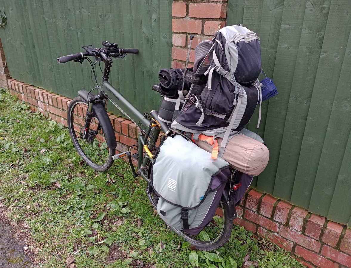 Semi-loaded Bike, England