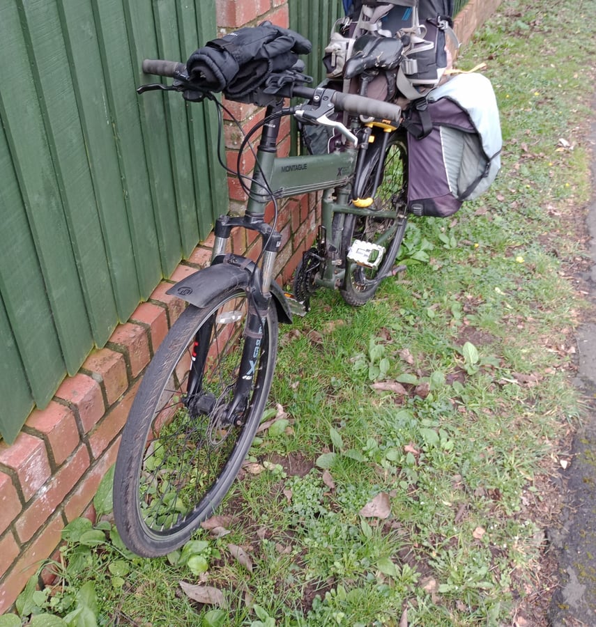 Semi-loaded Bike, England