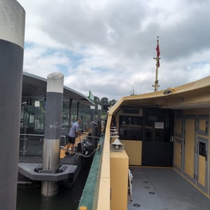 Rydalmere ferry wharf by Greg