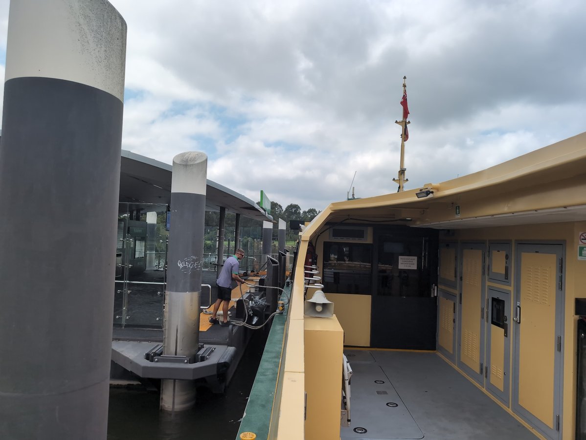 Rydalmere ferry wharf, Australia