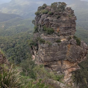 Three sisters stairway by Greg