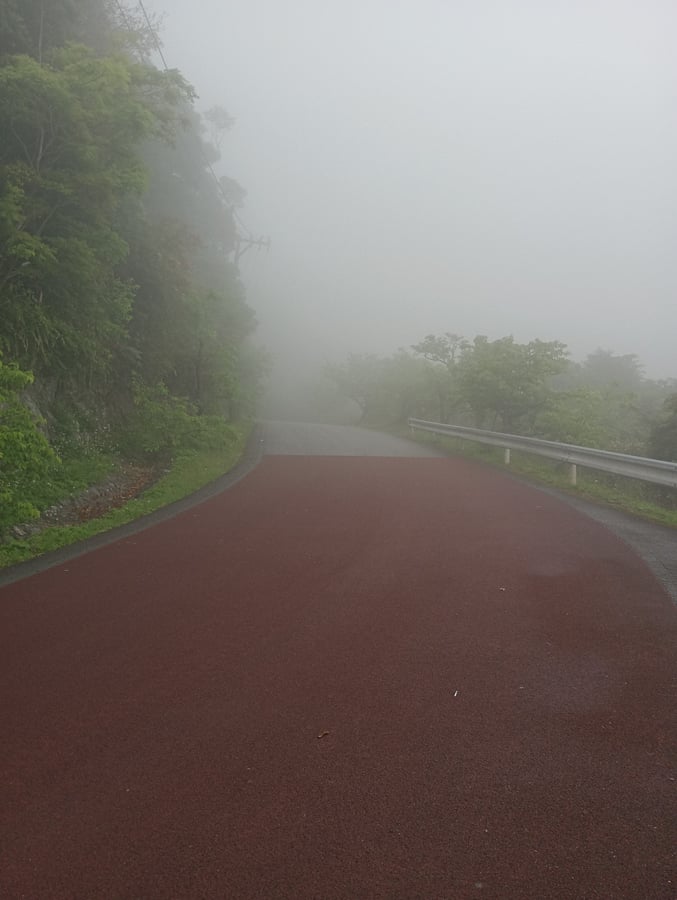 Road Up To Mount Yaedake, Japan