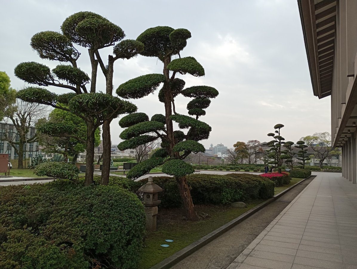 Schlossgelände von Kagoshima, Japan