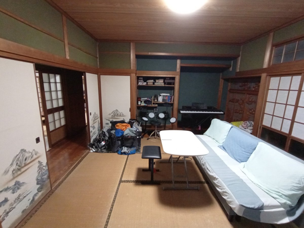Unser Zimmer für ein paar Nächte, Japan