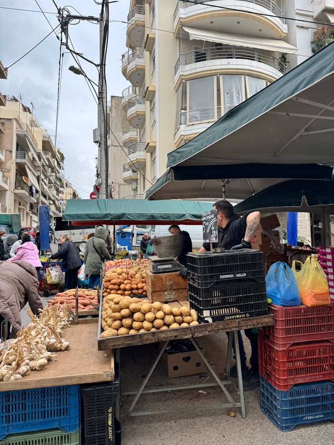 Market of Piraeus, Greece