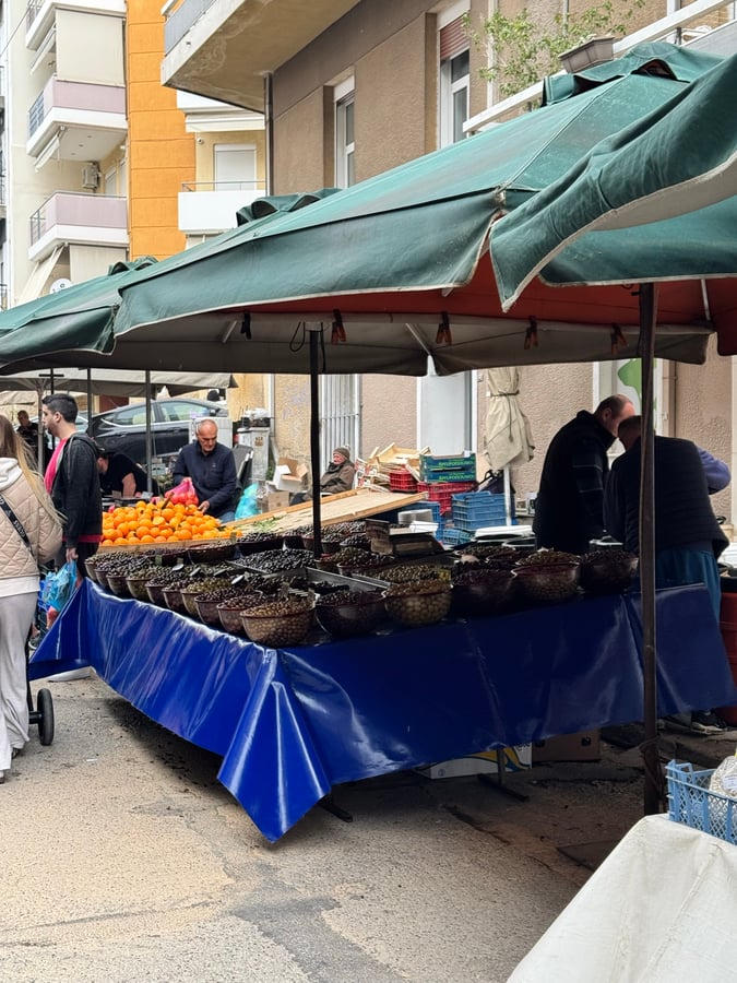 Market of Piraeus, Greece