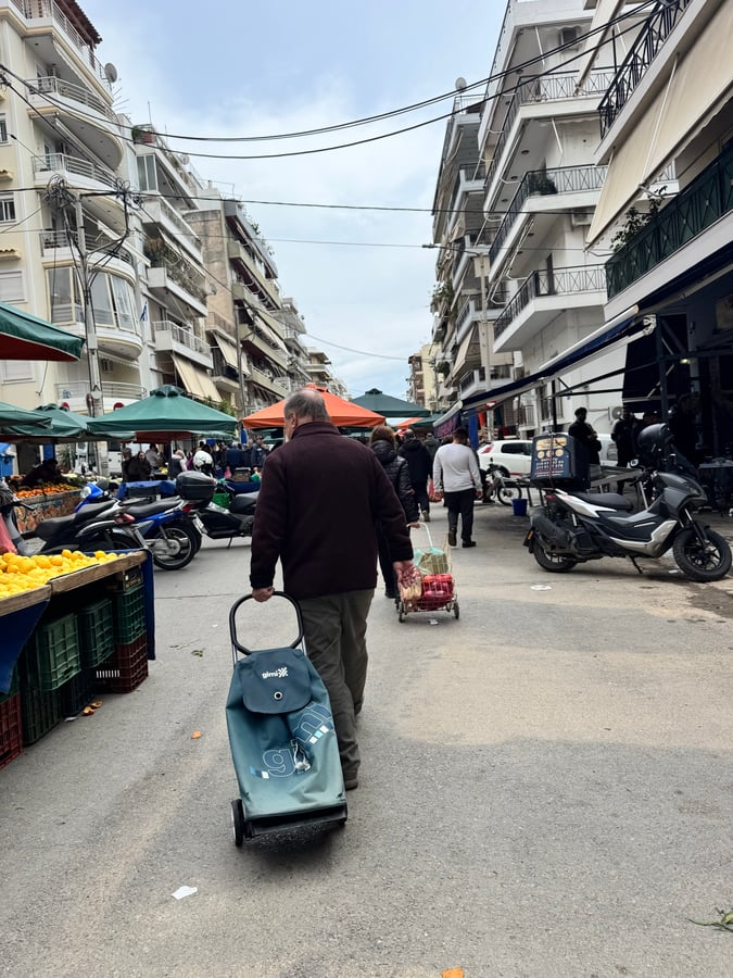 Market of Piraeus, Greece