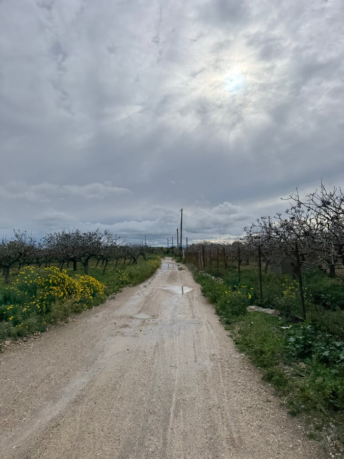 Cycling after the storm, Greece