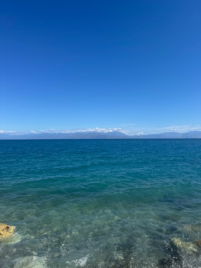 Coastline cycling, Greece