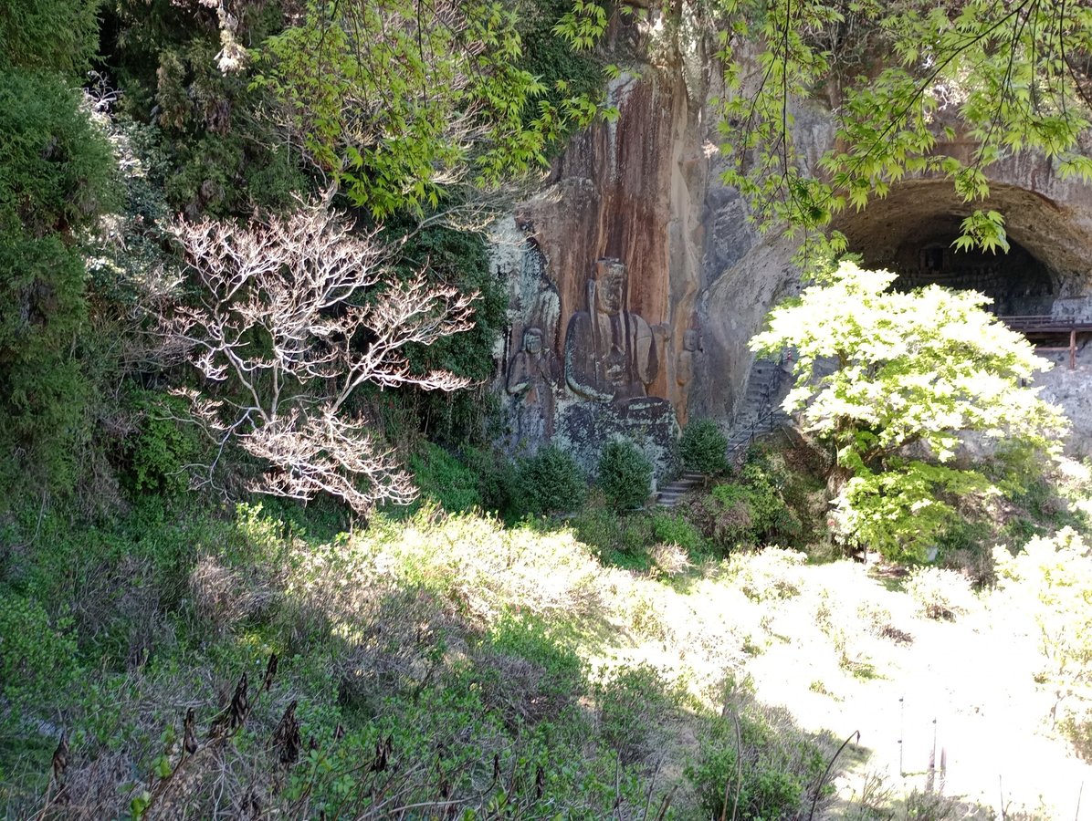 Buddha scolpito di Fukoji, Giappone