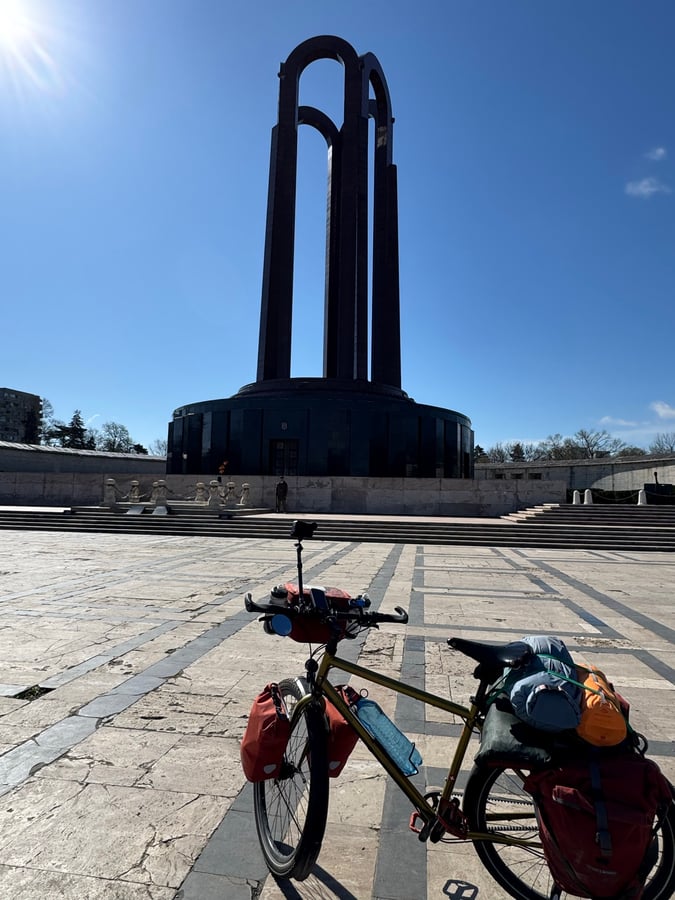The war memorial, Romania