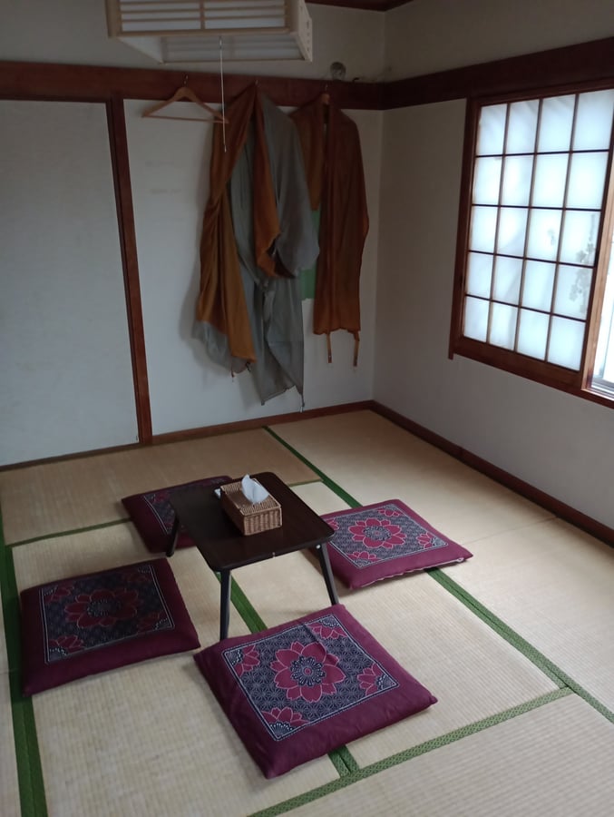 Habitación del Onsen Inn, Japón