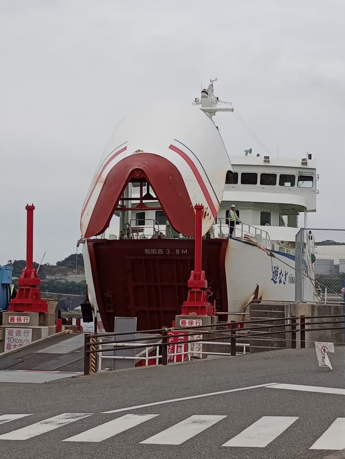 Fähre, Japan