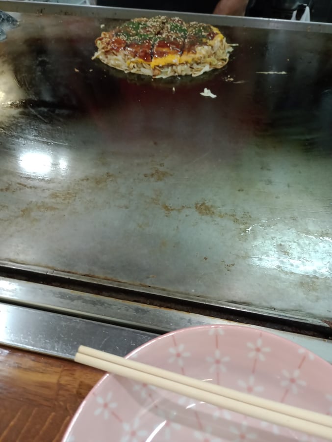 Okonomiyaki vegetariano, Giappone
