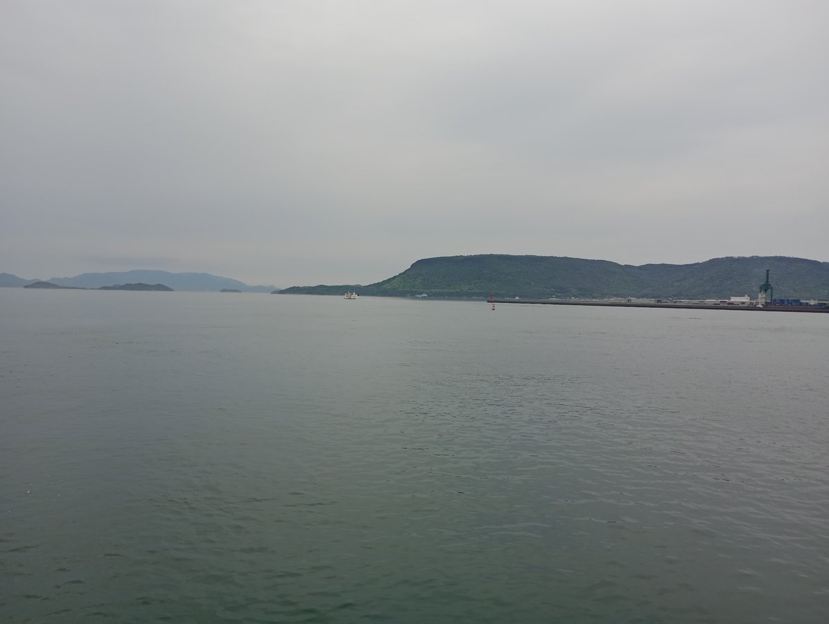 Arrivo a Takamatsu, Giappone