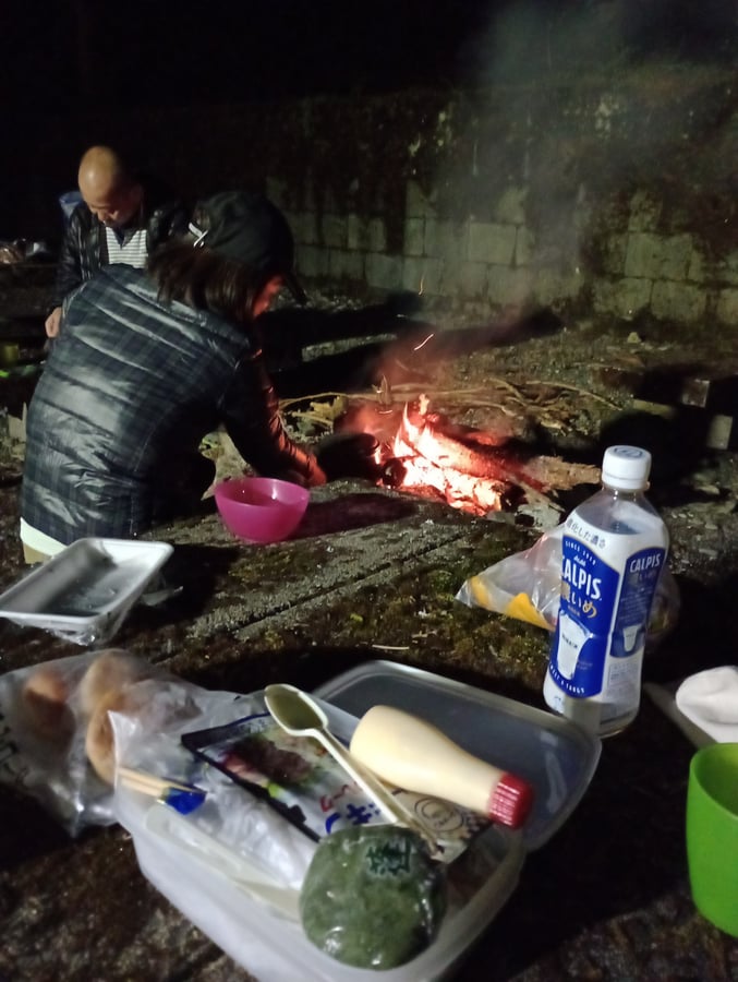 Hochgelegener Campingplatz!, Japan