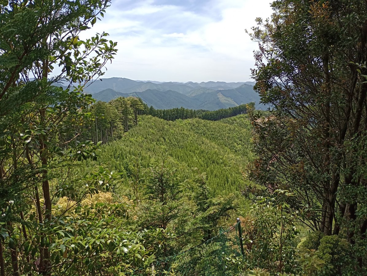 Cumbre del Monte Akushi, Japón