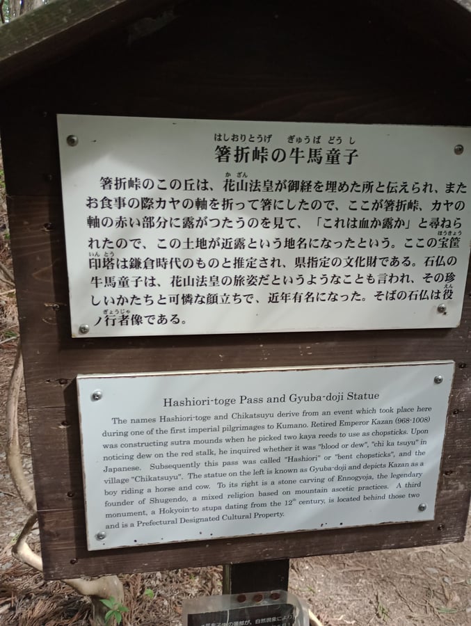Estatua de Gyuna-doji, Japón