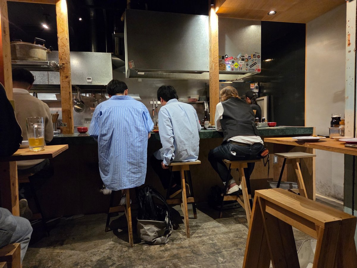 Dinner at Gyoza Restaurant Kazu, Japan