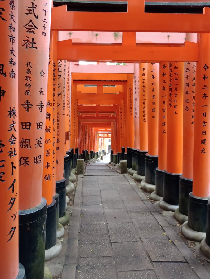 Senbon Torii – Berg Inari, Japan