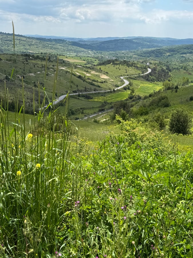 From the top of a 220 m climb, Türkiye