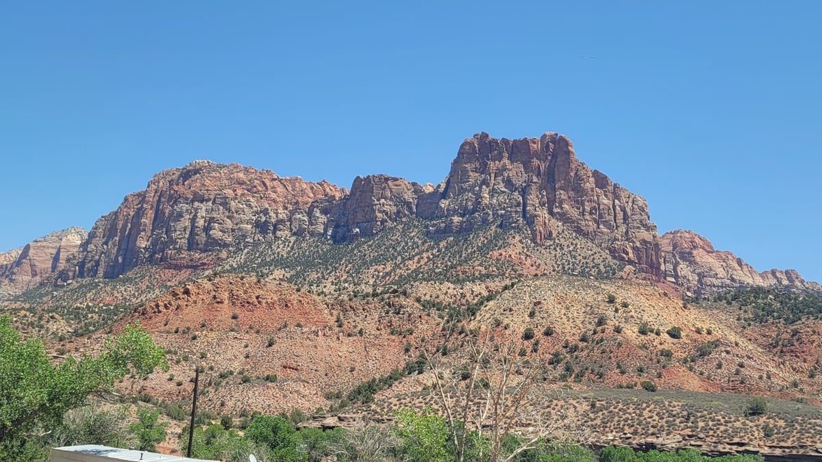 Auf dem Weg zum Zion-Nationalpark, Vereinigte Staaten