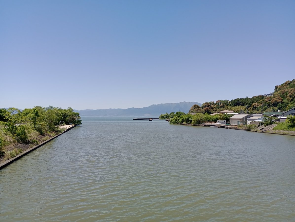 Back at Lake Biwa, Japan