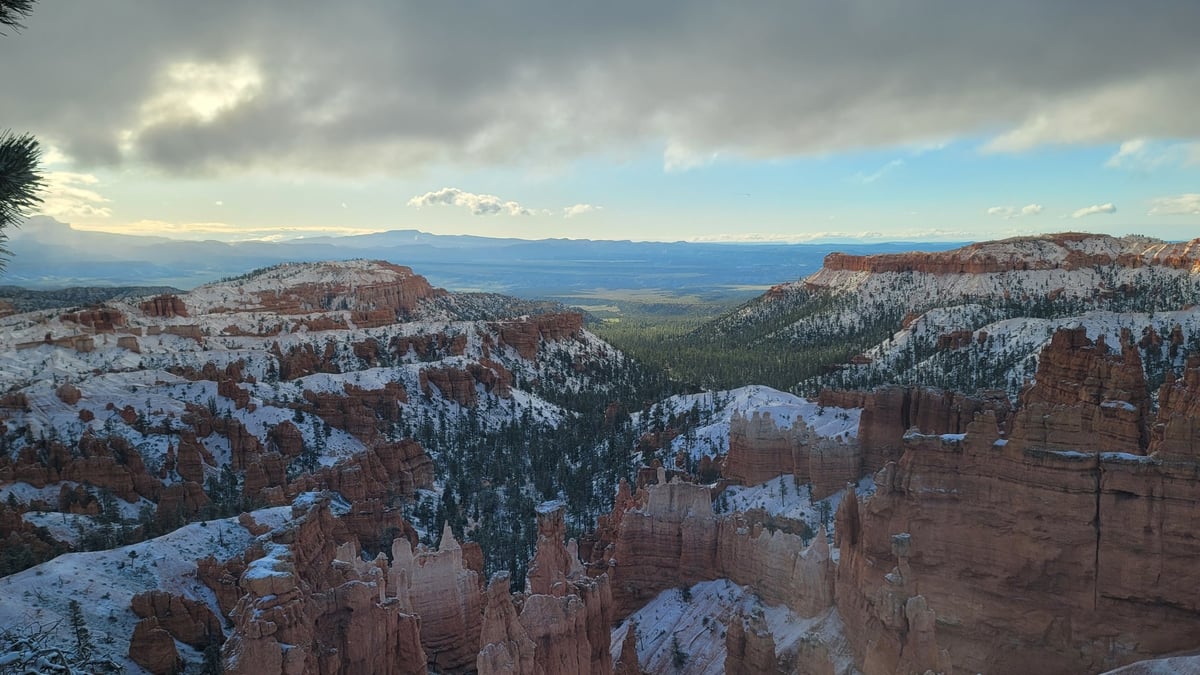 Schneeszene im Bryce Canyon (4), Vereinigte Staaten