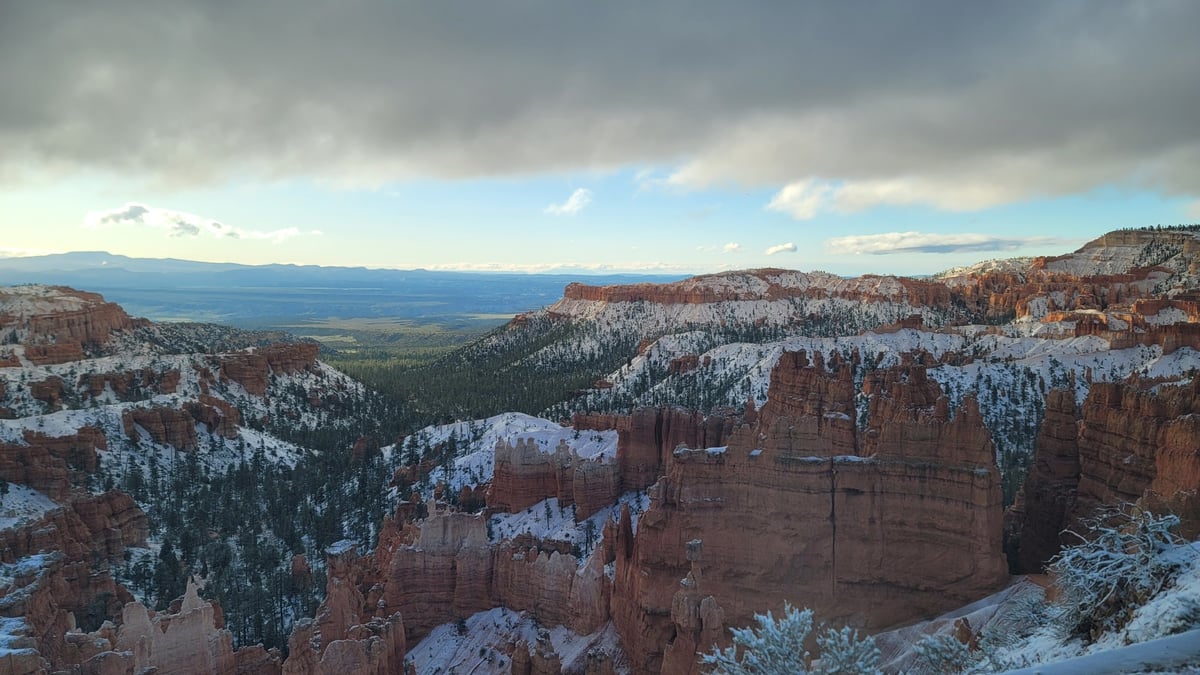 Schneeszene im Bryce Canyon (4), Vereinigte Staaten