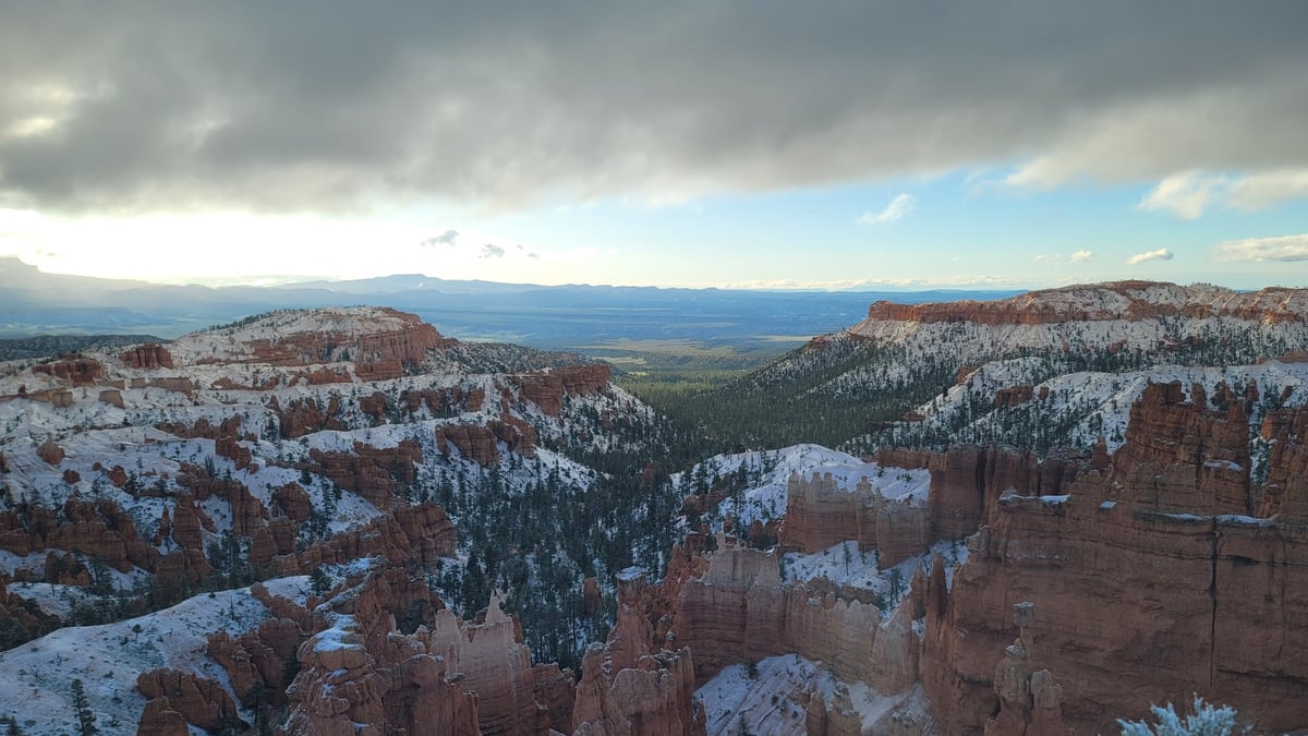 Schneeszene im Bryce Canyon (4), Vereinigte Staaten