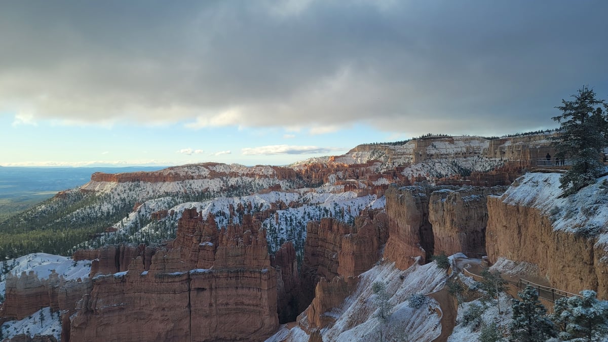 Bryce Canyon snow scene (4), United States