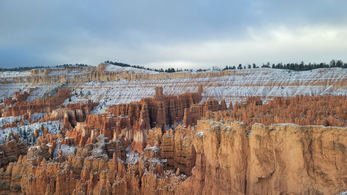 Bryce Canyon snow scene (4), United States