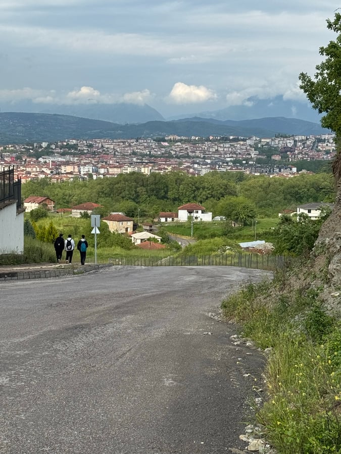 Final downhill into Bartin, Türkiye