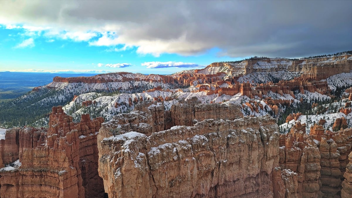 Bryce Canyon in snow (1), United States