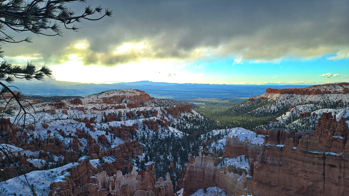 Bryce Canyon in snow (1), United States