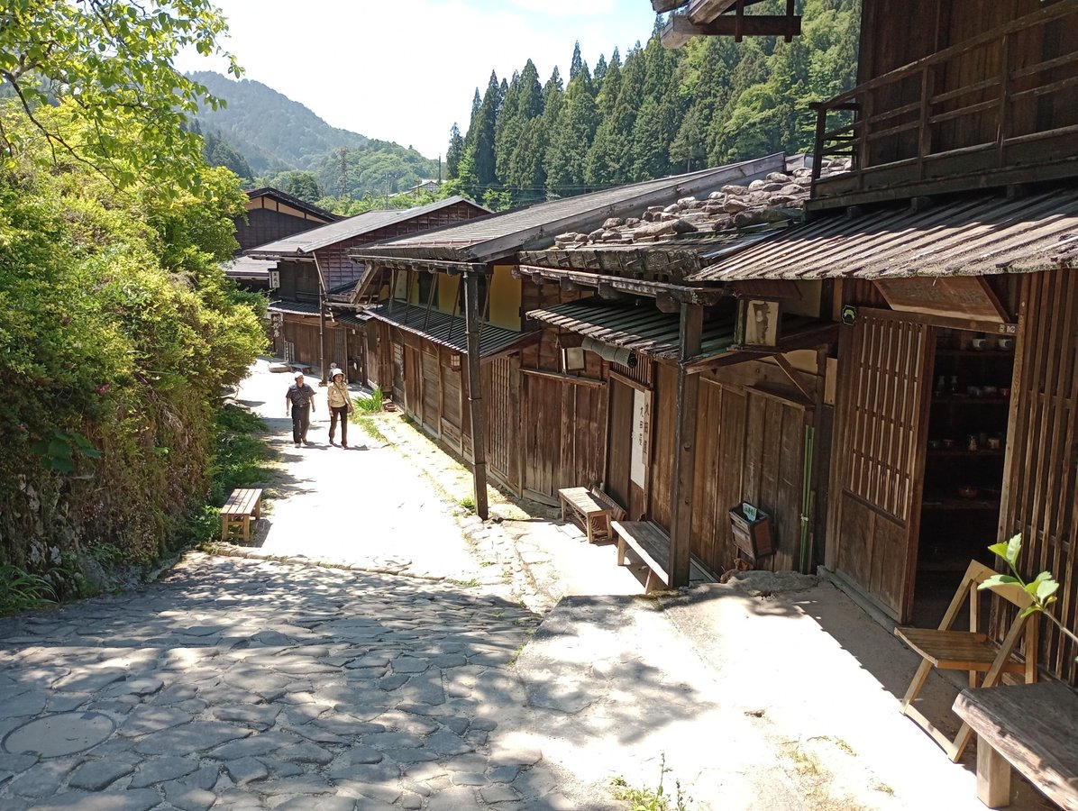 strada conservata dell'epoca Edo, Giappone